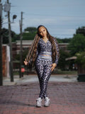 Global Racks Grey Cheetah Set